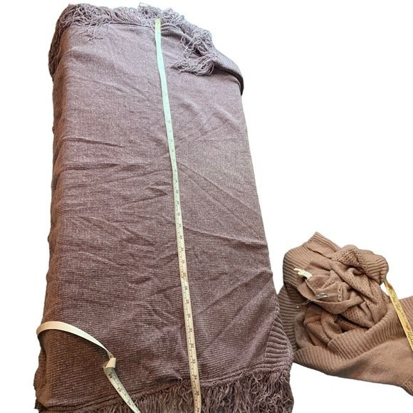 LLove Pullover Purple Sweater Poncho. Size Small Medium. - Picture 8 of 10